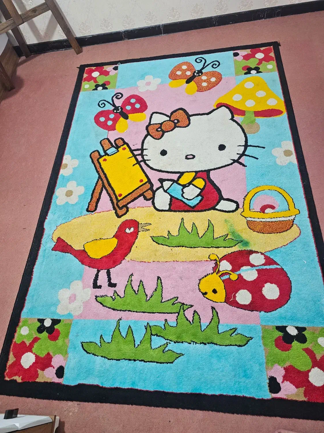 فرش اتاق کودک|فرش|کرمان, |دیوار