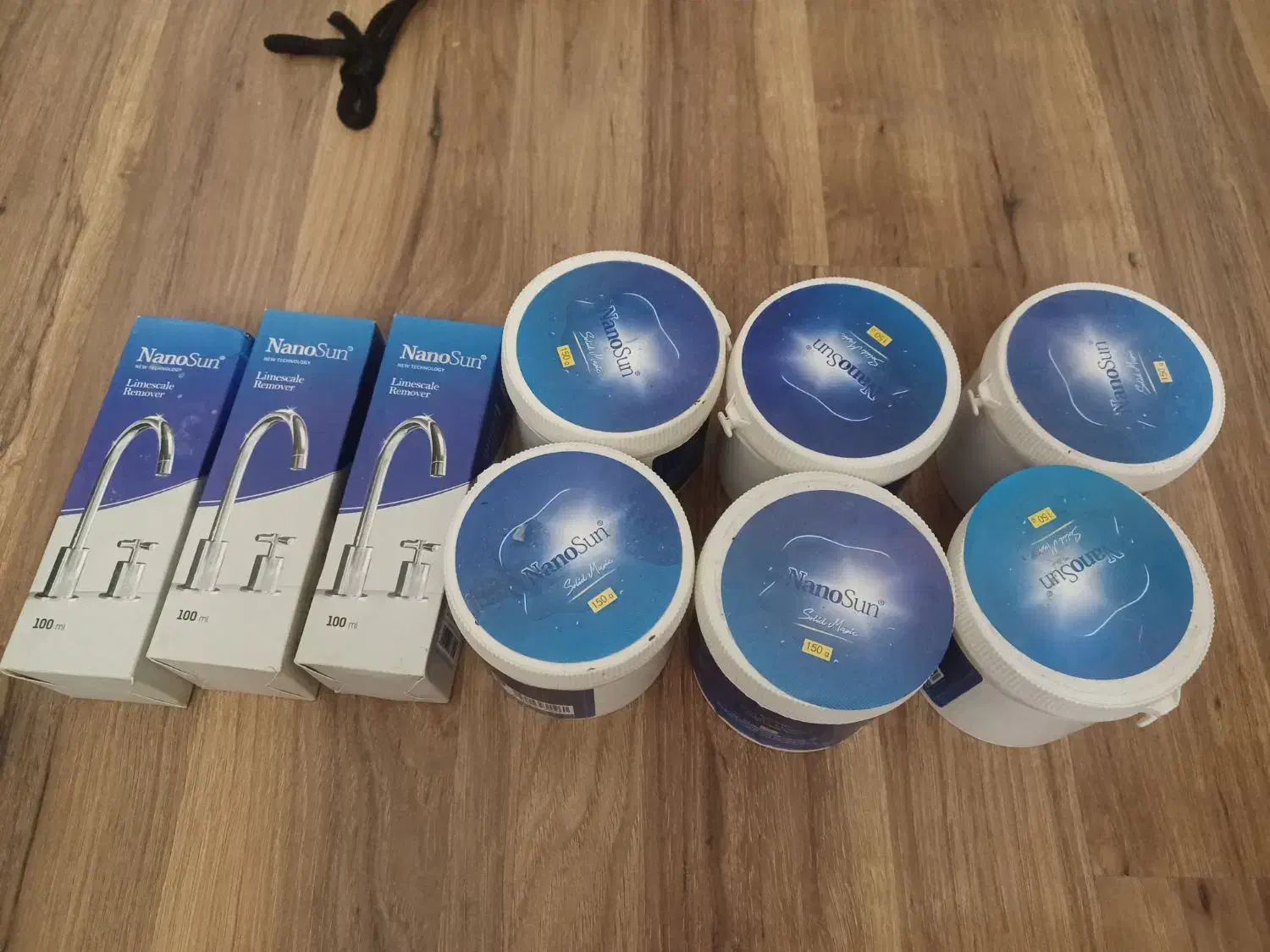 تعدادی محصولات نانوسان|مواد شوینده و دستمال کاغذی|ارومیه, |دیوار