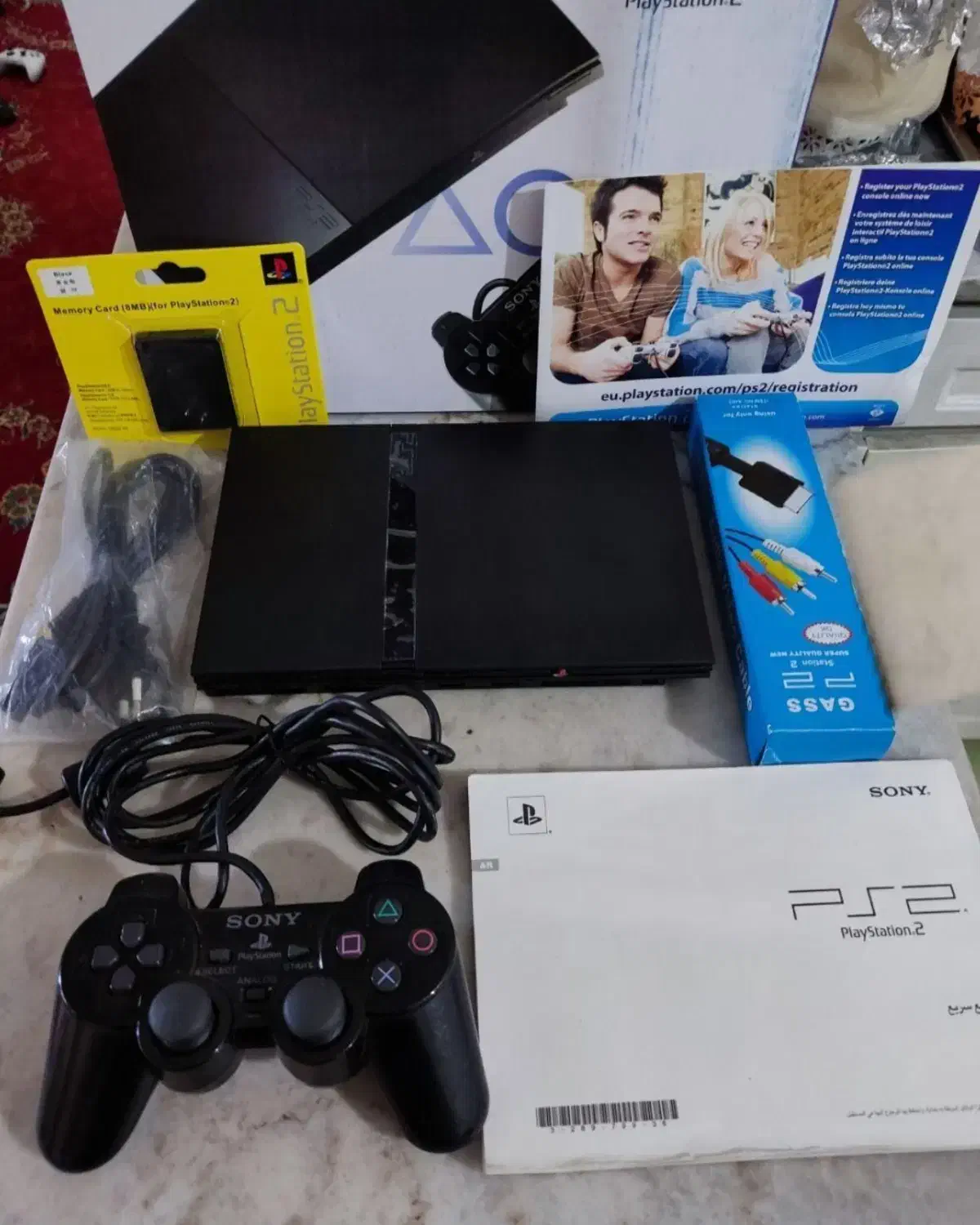 پلی استیشن 2 سالم|کنسول، بازی ویدئویی و آنلاین|اسلامآباد غرب, |دیوار