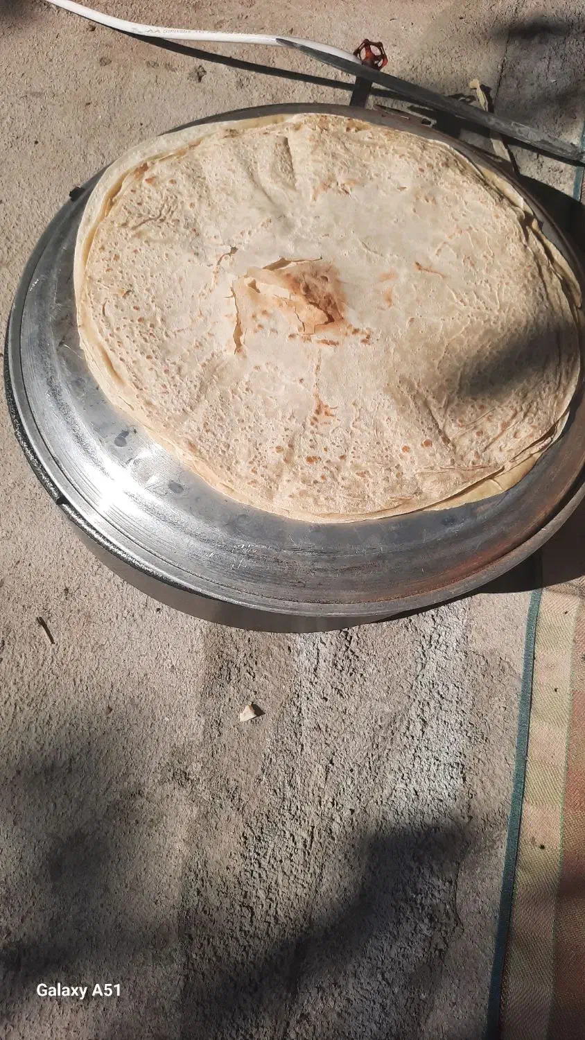 نان تیری محلی و سنتی دیار بختیاری|خوردنی و آشامیدنی|مشکین‌دشت, |دیوار