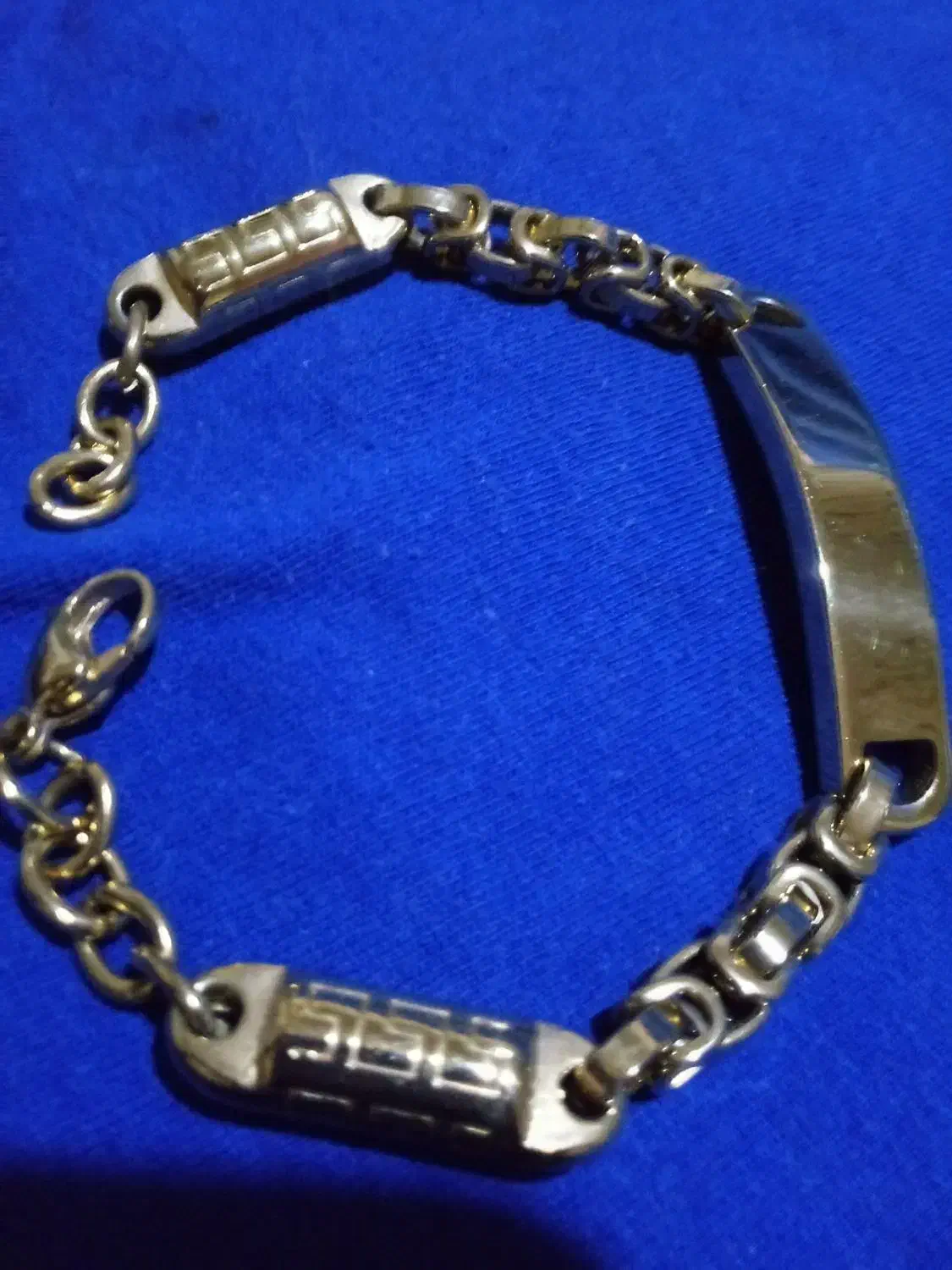 پلاک دست استیل مردانه و ست کارتیه|بدلیجات|اصفهان, آبشار|دیوار