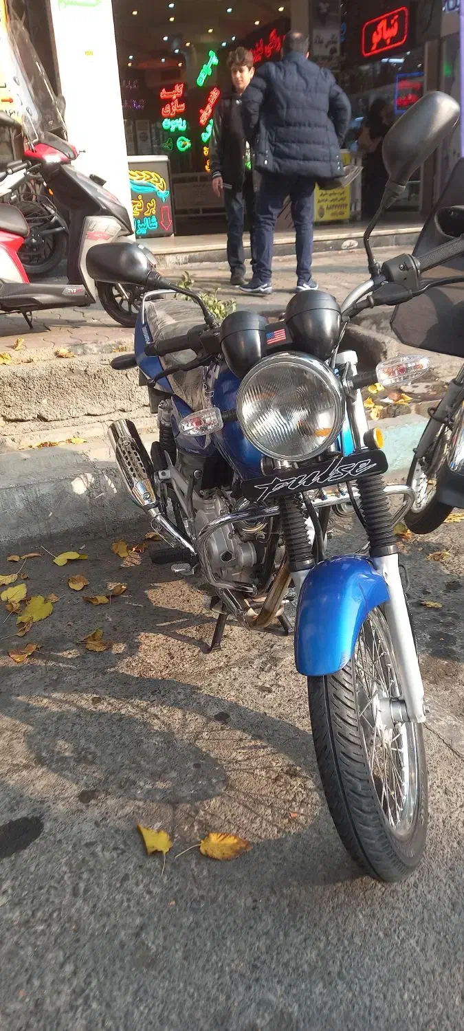 پالس 180 پره ای مزایده ای در حد کم کارکرد عتیقه|موتورسیکلت|تهران, هاشمی|دیوار