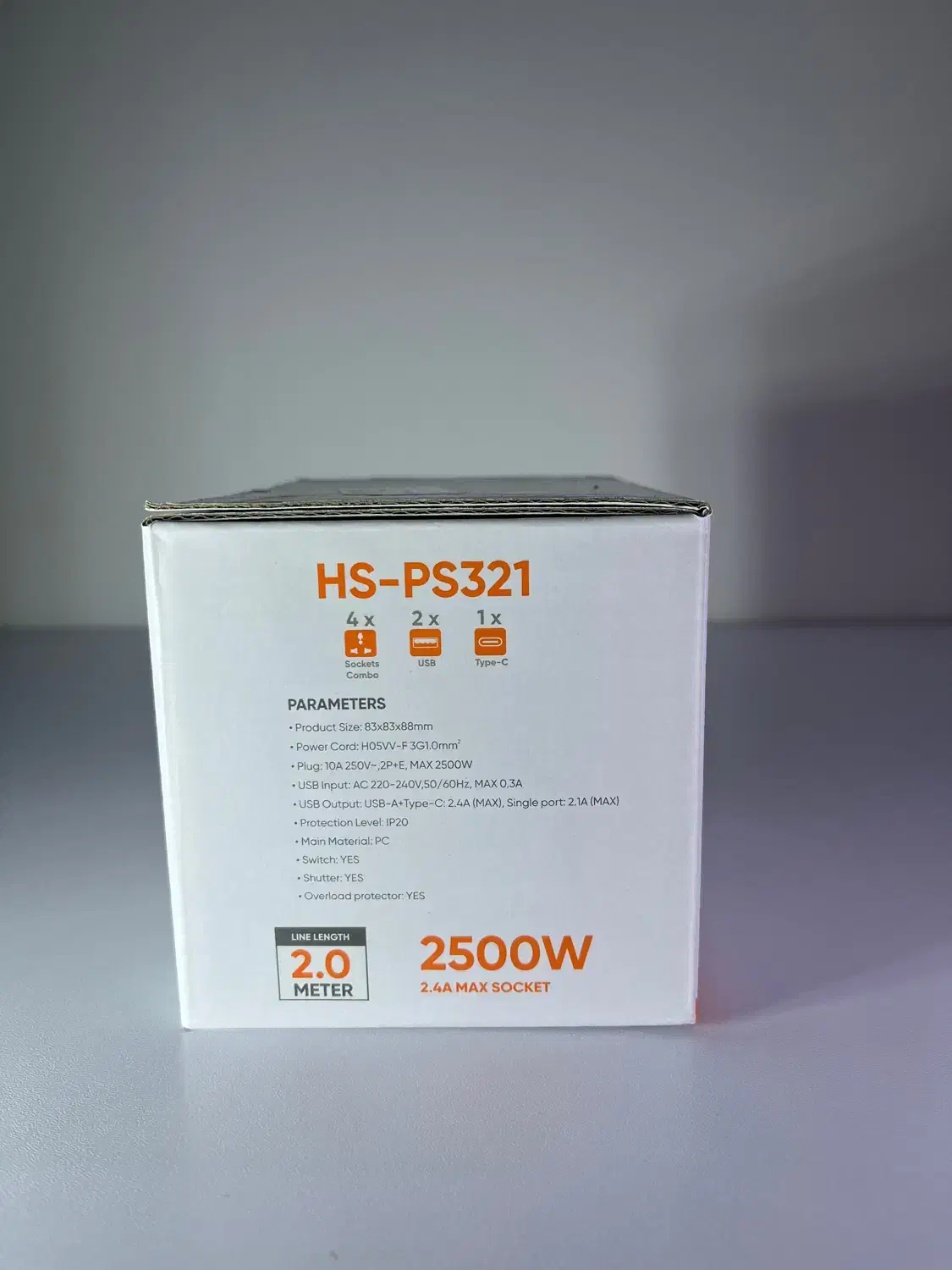 چند راهی 4 خانه هایکو استار HS-PS321با کابل 2 متری|سایر لوازم برقی|قم, باجک دو|دیوار