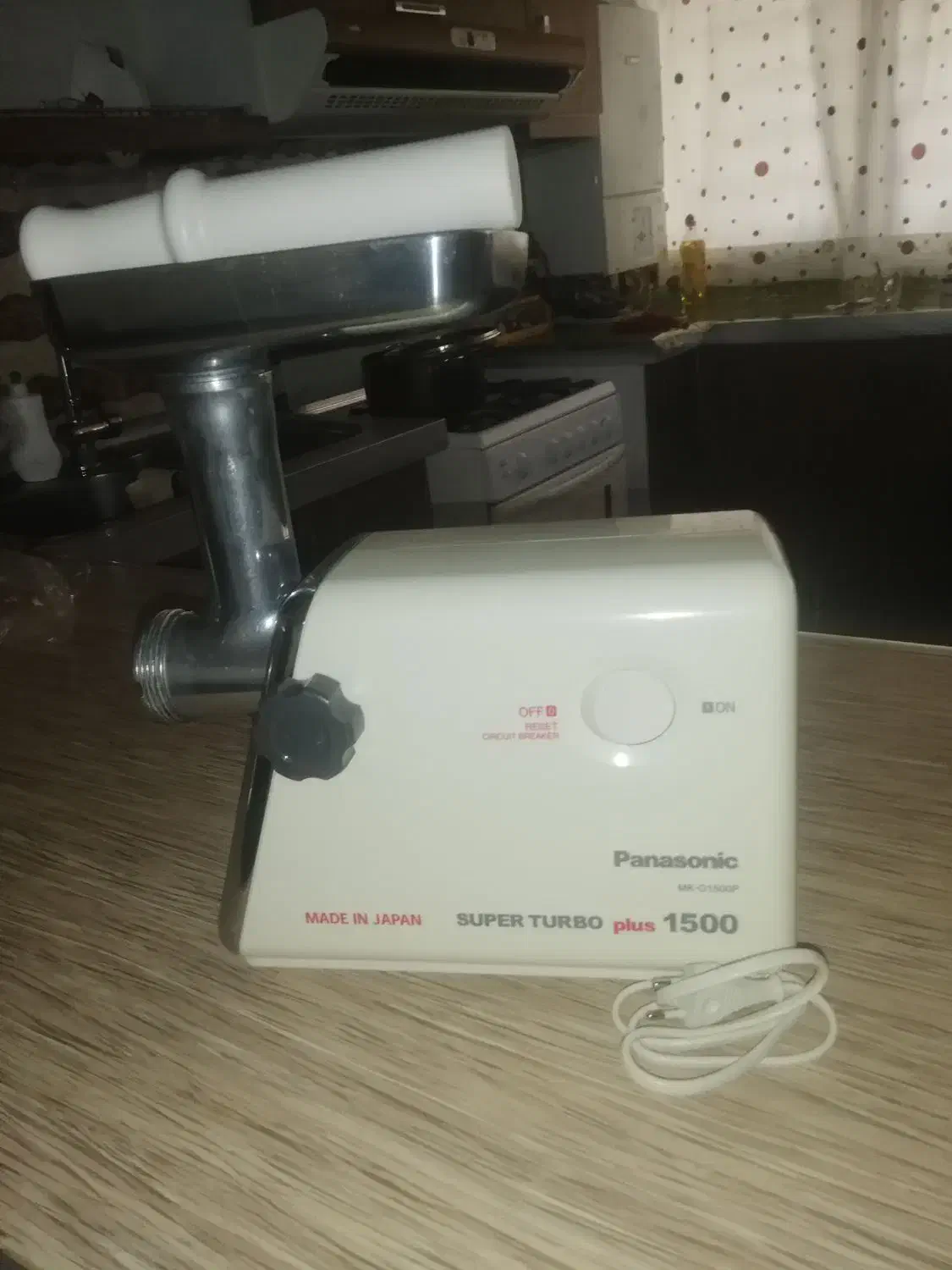 چرخ گوشت پاناسونیک 1500 ژاپن|سایر لوازم برقی|اصفهان, جلالیه|دیوار