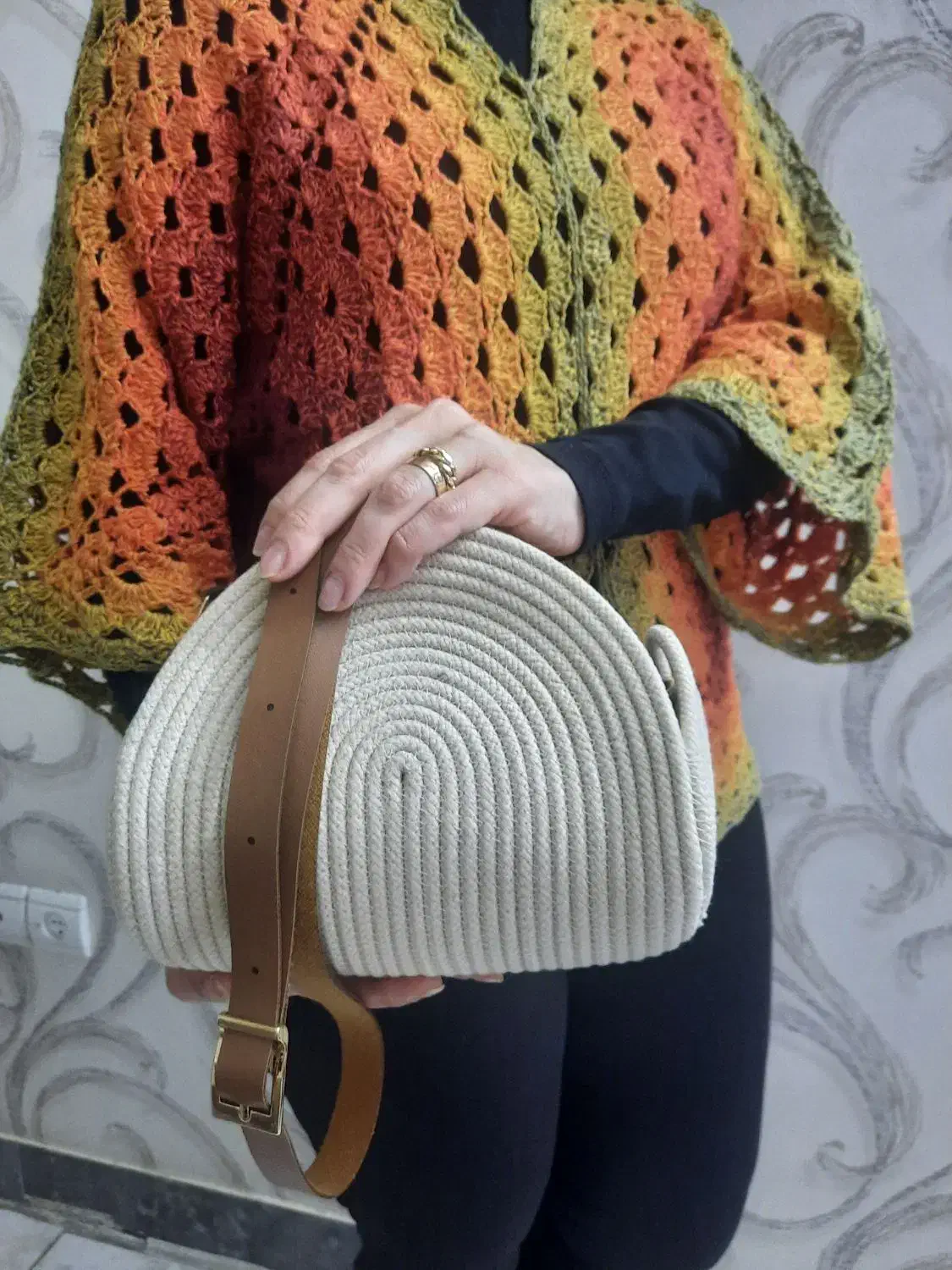 کیف قیطان دوزی شیک و ترند|کیف، کفش، کمربند|فردیس, نگارستان|دیوار