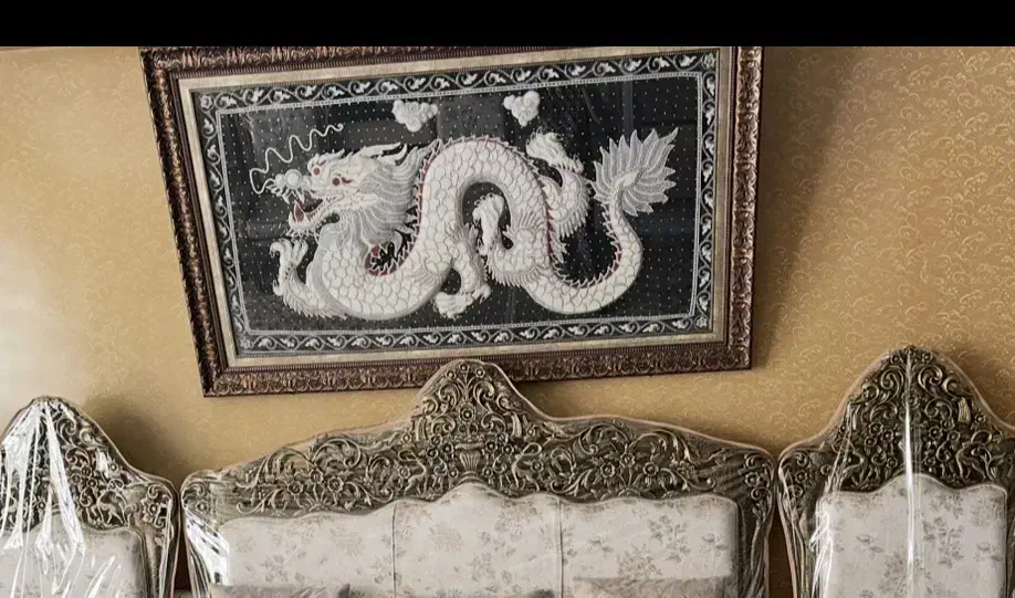 تابلو مروارید دوری تایلندی|تابلو فرش|اصفهان, احمدآباد|دیوار