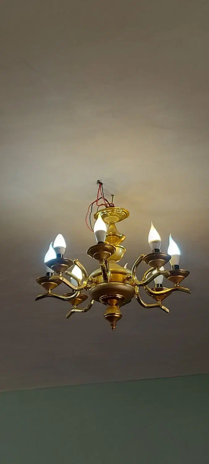 یک جفت لوستر|لوستر و چراغ آویز|کرمانشاه, |دیوار