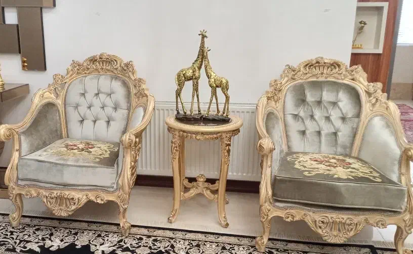 مبل خرچنگی چوب راش پر کار|مبلمان خانگی و میز عسلی|رباطکریم, رباطکریم|دیوار