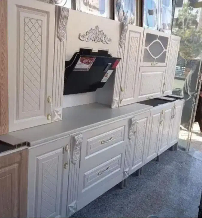 کابینت آماده سفید پرفروش 9976A|مصالح و تجهیزات ساختمان|خرم‌آباد, |دیوار