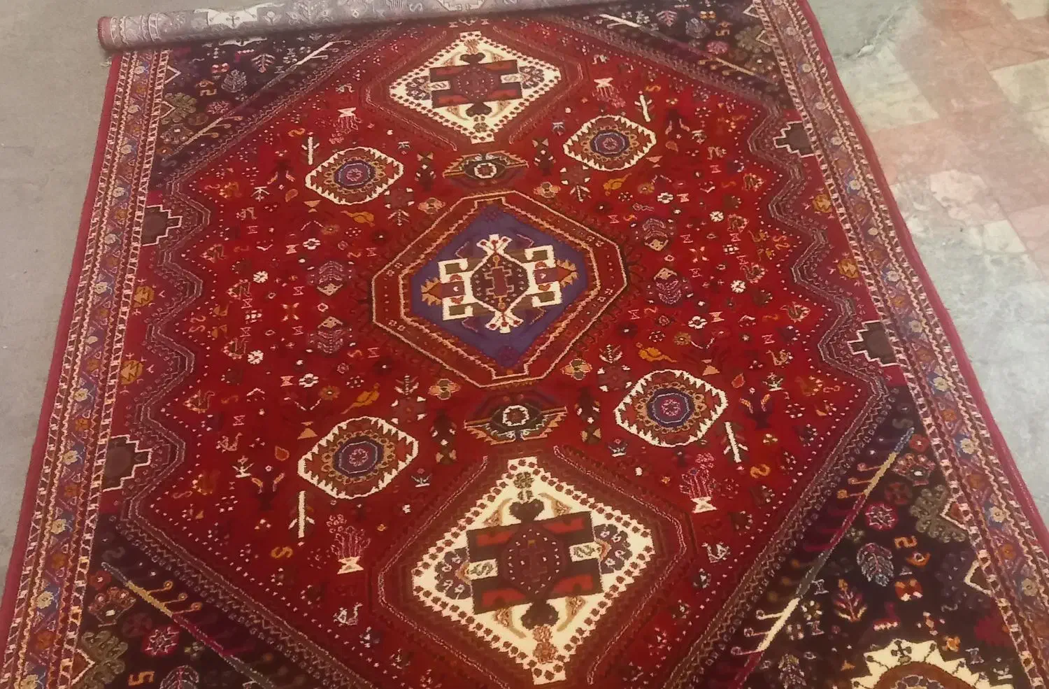 فرش ۴ متری نو|فرش|اراک, |دیوار