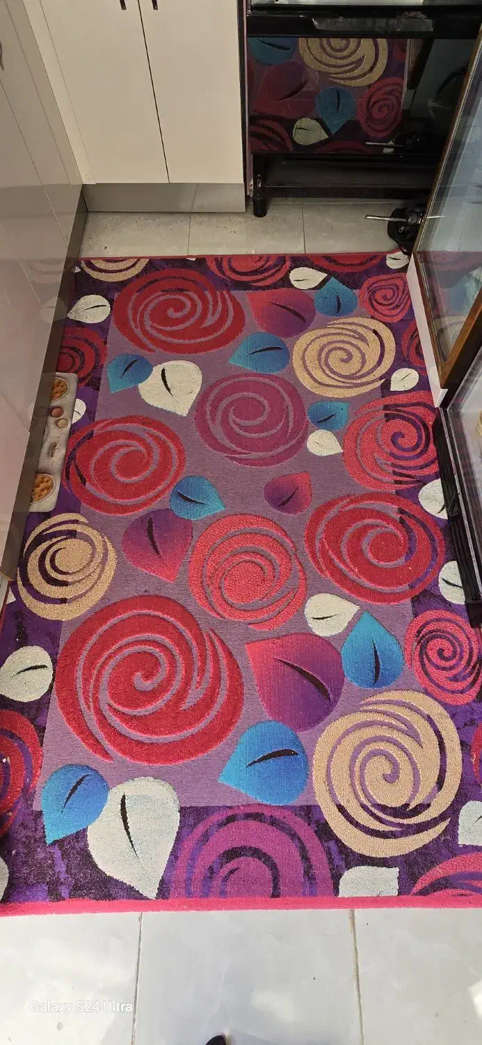 گلیم فرش آشپزخانه ۴متری|فرش|ملایر, |دیوار