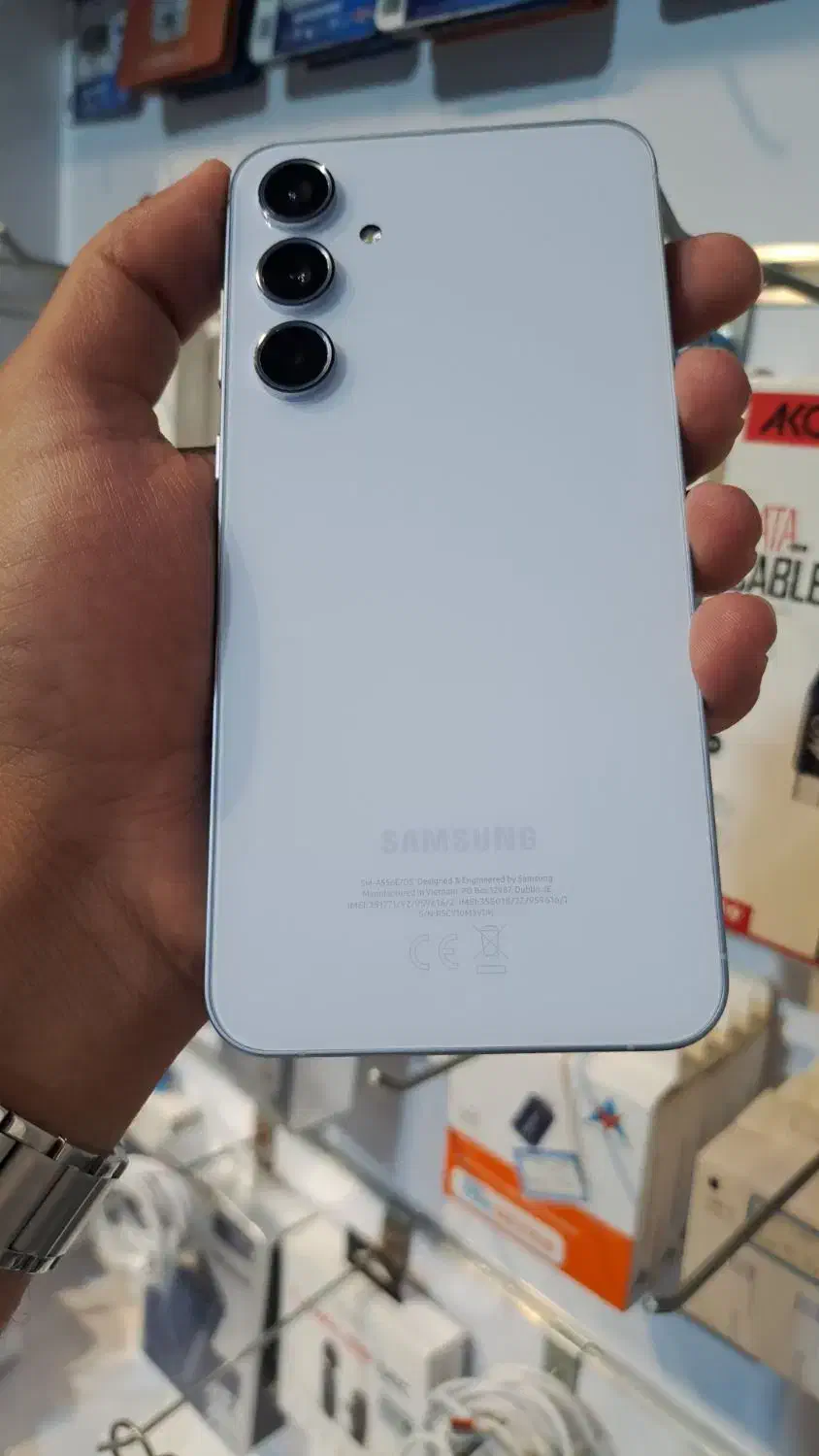 سامسونگ a55 با حافظه ۲۵۶ گیگ مشابه نوگارانتی فعال|موبایل|اراک, |دیوار