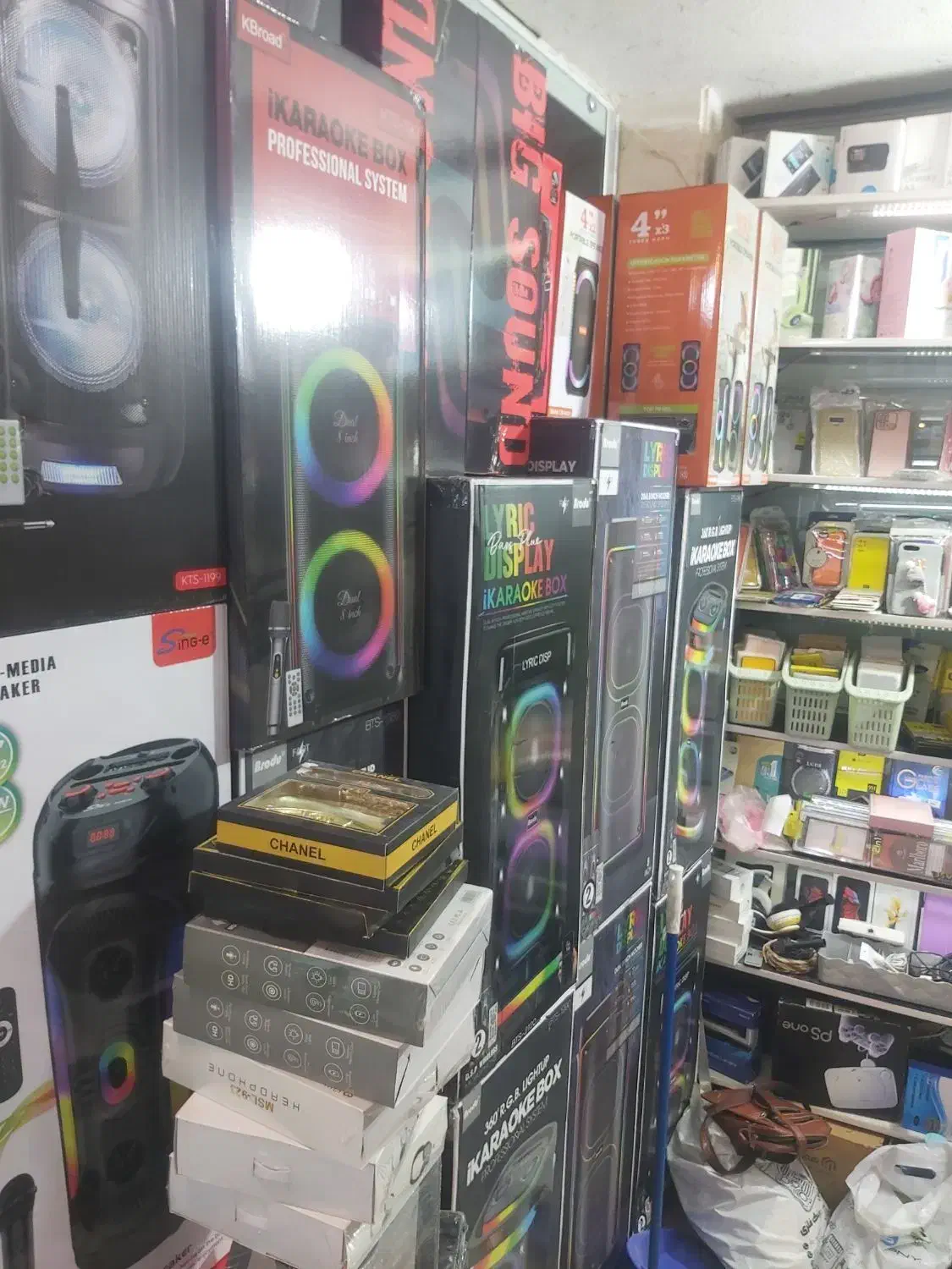 اسپیکر شارژی برقی|سیستم صوتی خانگی|اراک, |دیوار