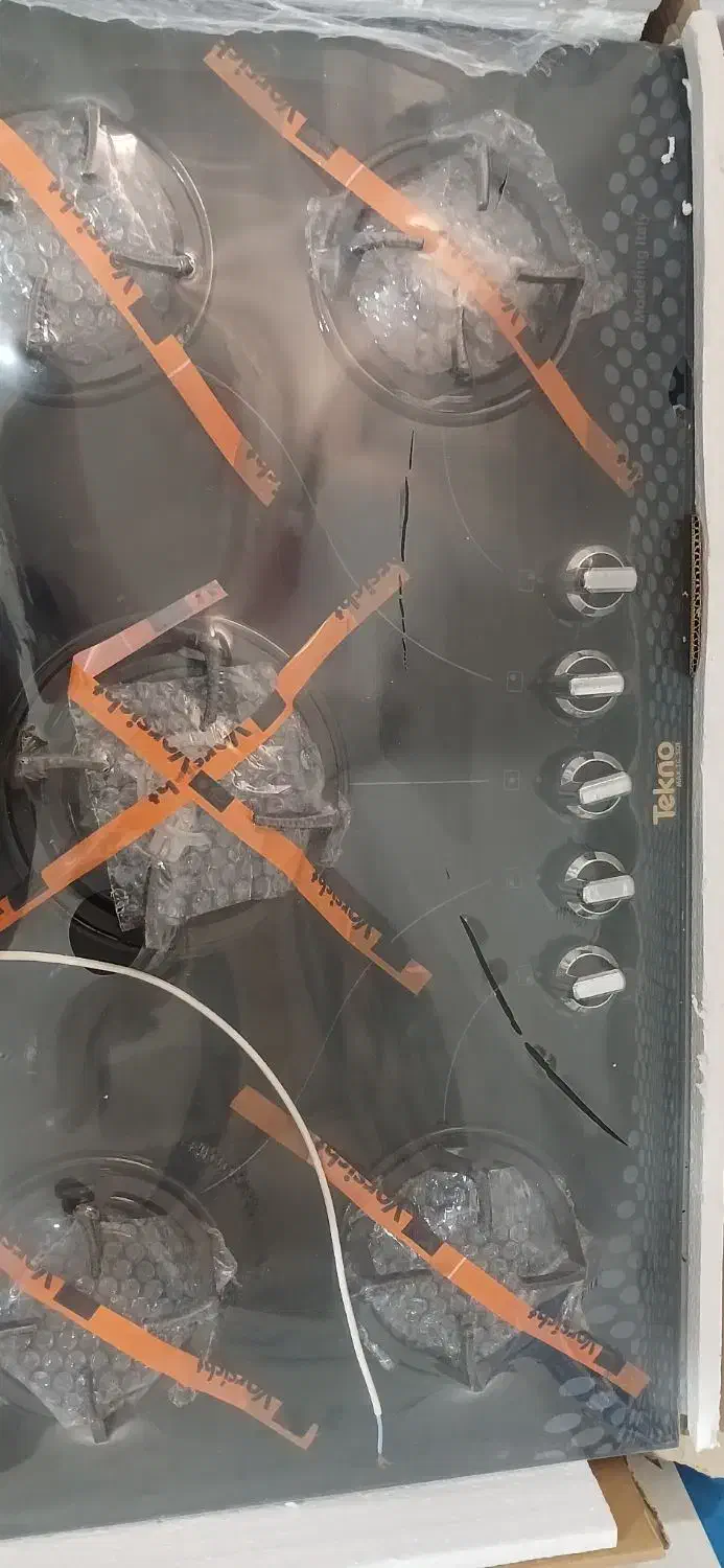 گاز صفحه ای ۵ شعله نو|اجاق گاز و لوازم برقی پختوپز|گرگان, |دیوار