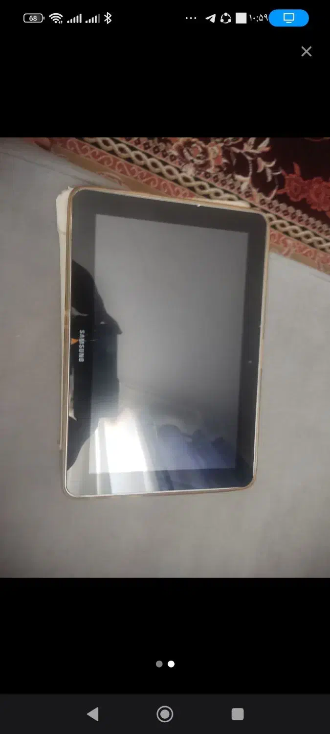 تبلت ال سی دی شکسته 10 اینچ|تبلت|تهران, وردآورد|دیوار