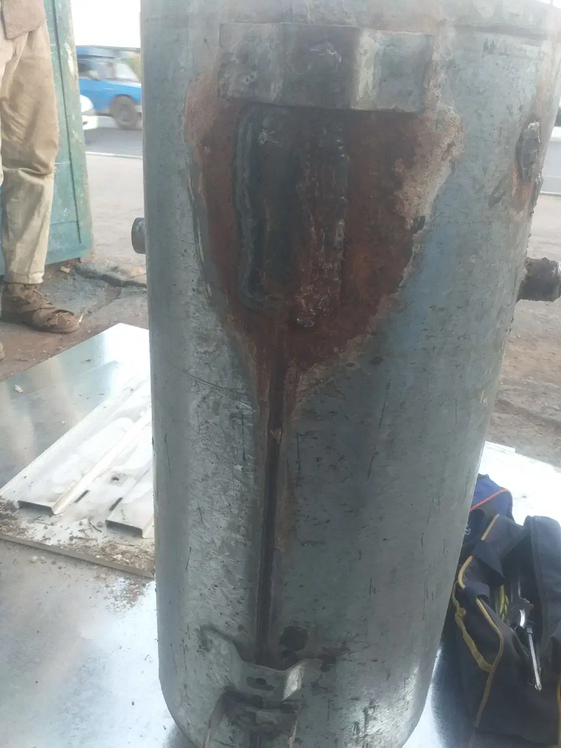 تعمیرو نصب سرویس آبگرمکن مخزنی بوتان نصب پمپ درمحل|خدمات پیشه و مهارت|مشهد, رسالت|دیوار