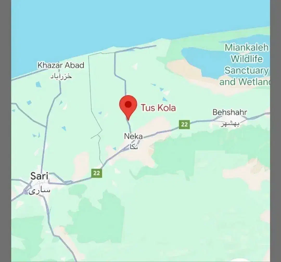 فروش یا معاوضه زمین شش دانگ|اجارهٔ آپارتمان|نکا, |دیوار