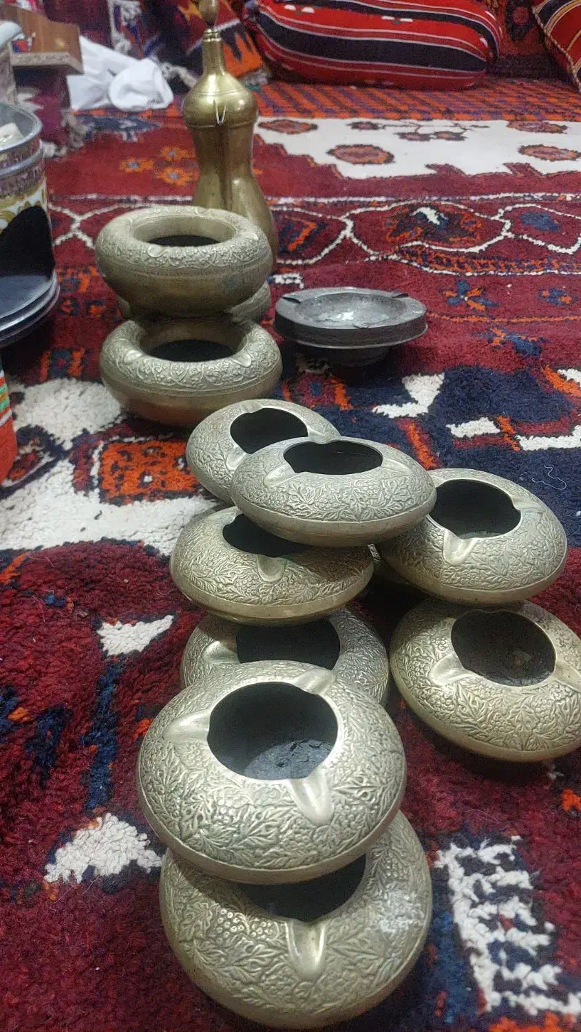 جا سیگاری کویتی|کلکسیون اشیاء عتیقه|اهواز, کوی علوی|دیوار