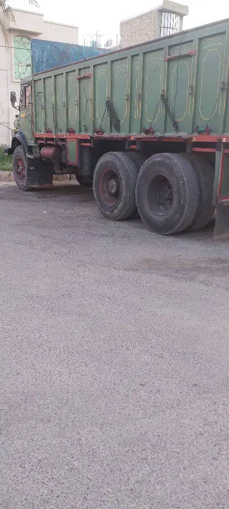 بنز دهچرخ بالاگیر شرکت نفتی مدل 62|خودرو سنگین|فسا, |دیوار