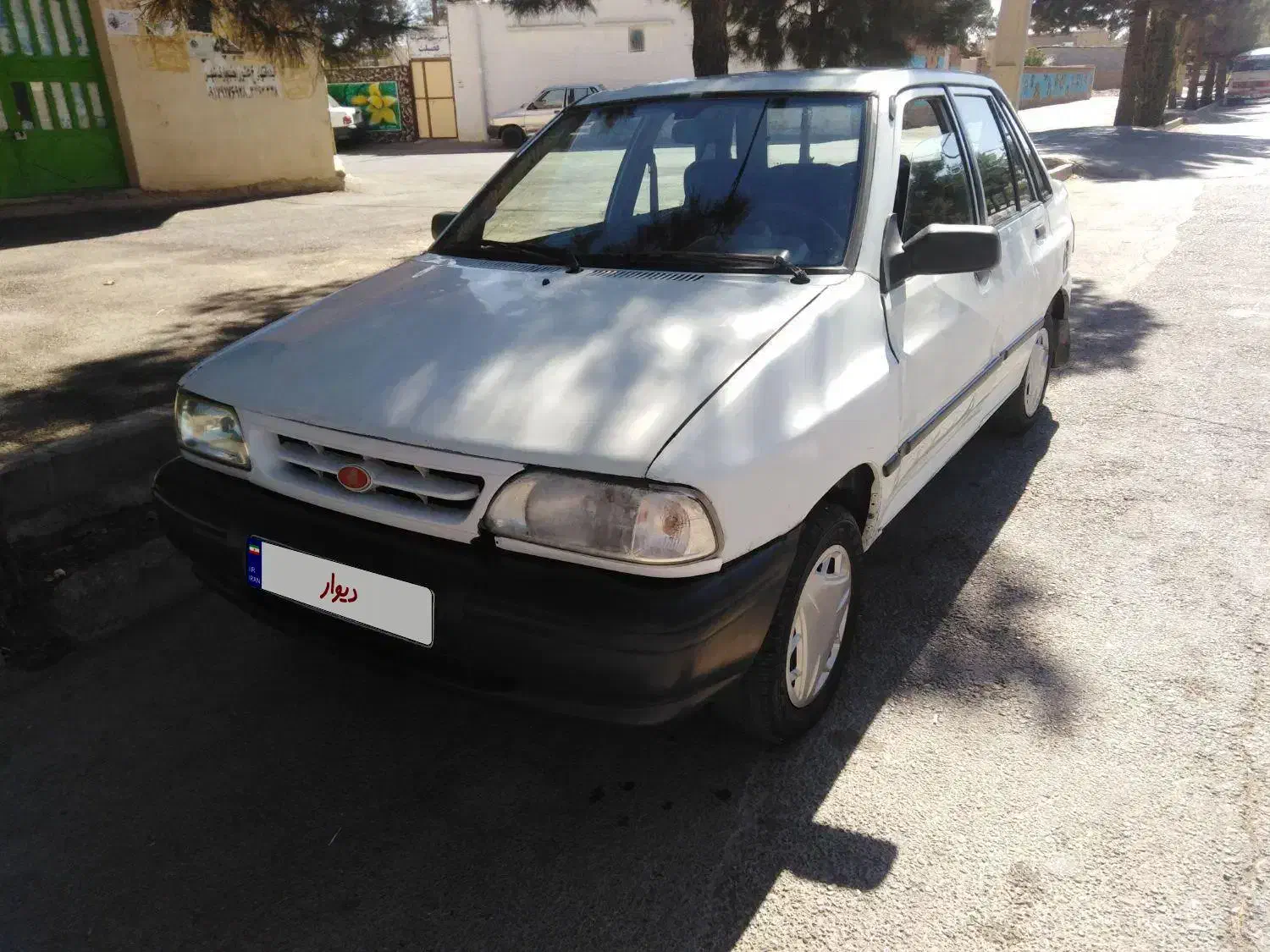 پراید 81سفید|خودرو سواری و وانت|آباده, |دیوار