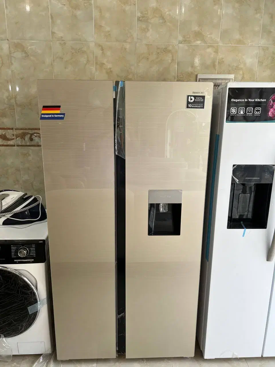 یخچال ساید بای ساید silvercrest|یخچال و فریزر|مهاباد (آذربایجان غربی), |دیوار