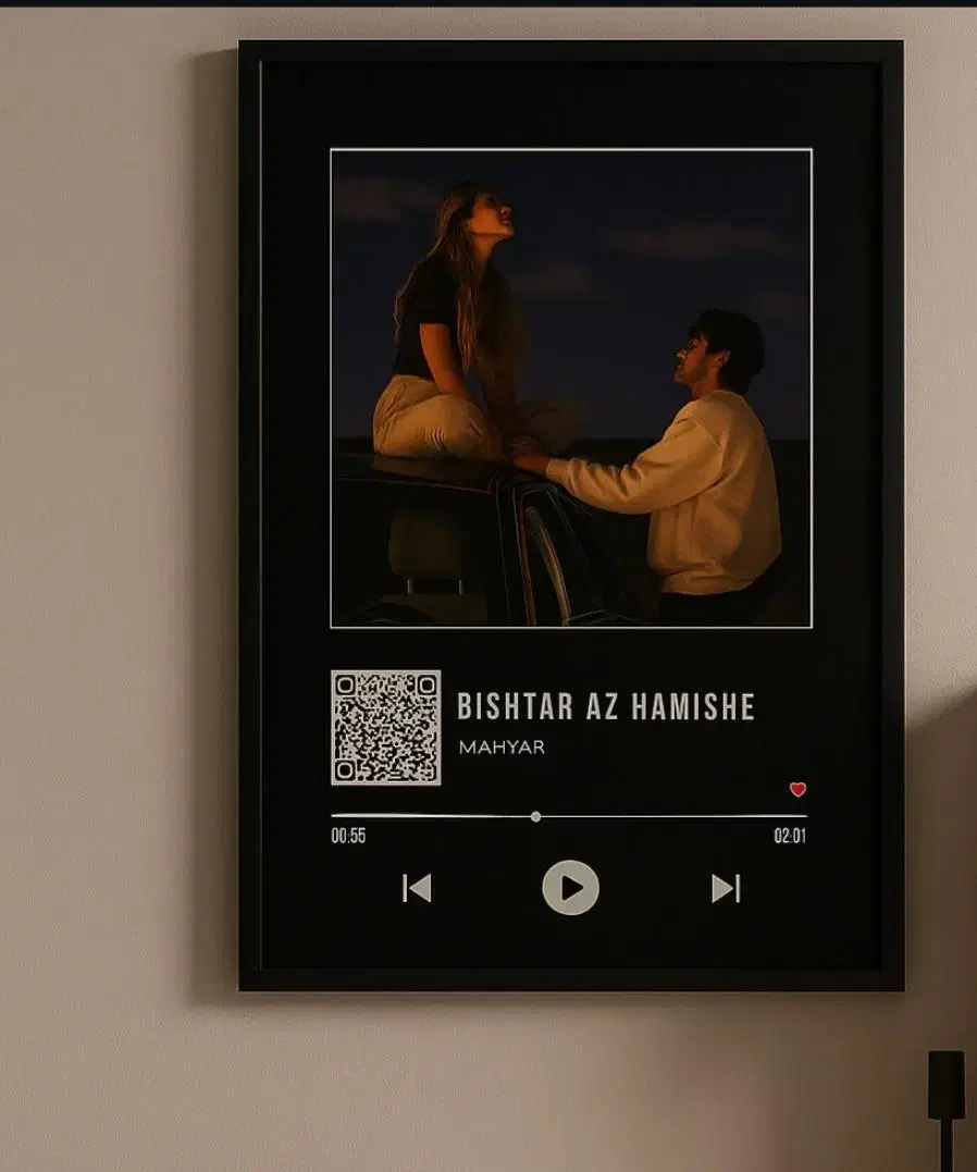 قاب عکس موزیکال|تابلو، نقاشی، عکس|خاش, |دیوار