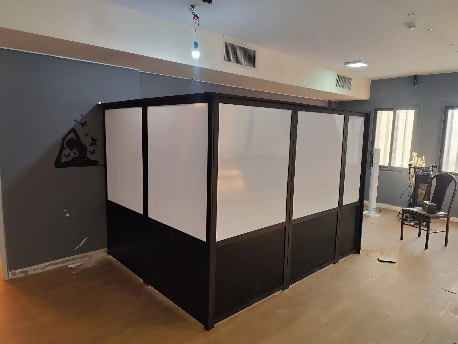 پاراوان نصبی پارتیشن ثابت دیوار چوبی|صنایع دستی و سایر لوازم تزئینی|تهران, شهرک رضویه|دیوار