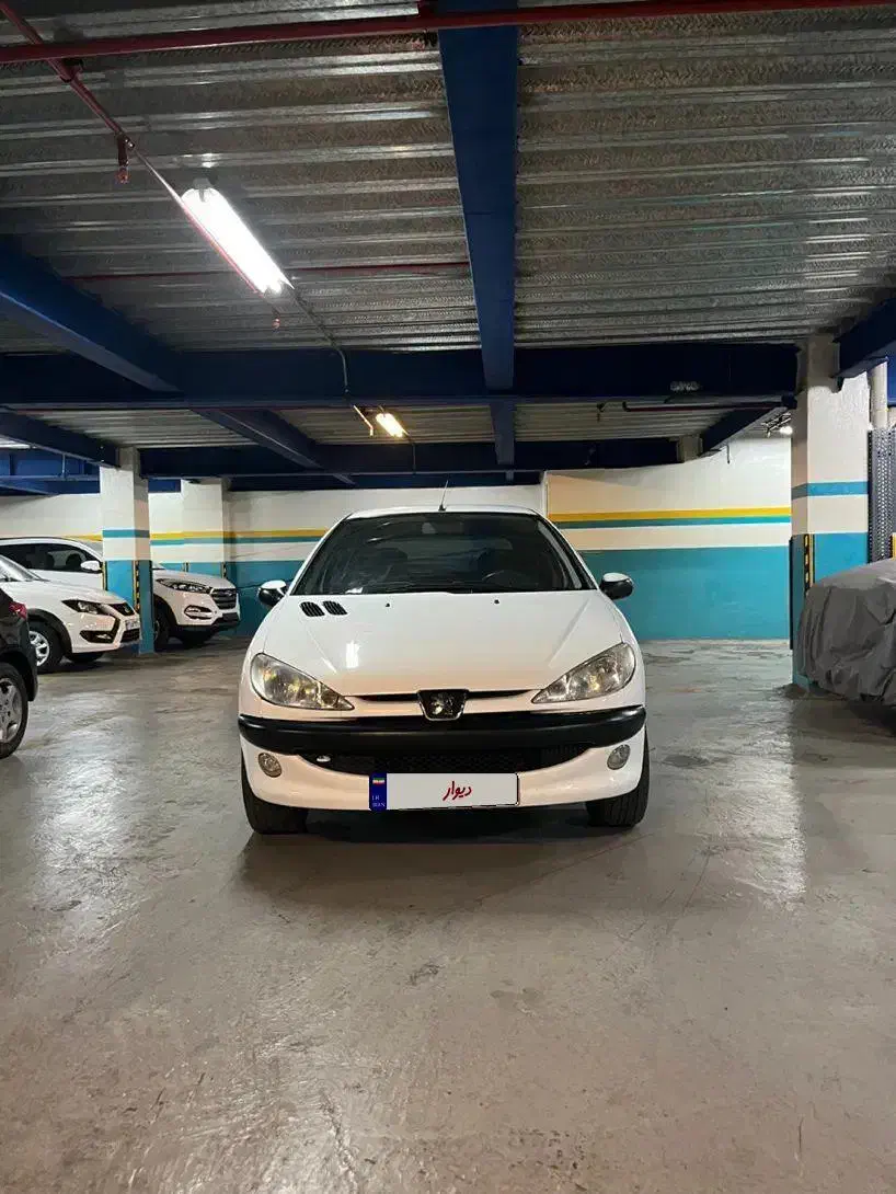 پژو۲۰۶تیپ ۲ مدل ۱۳۹۱رخ تمیز و درحد|خودرو سواری و وانت|تهران, پاسداران|دیوار