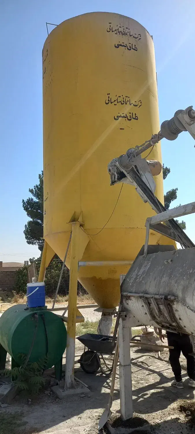 سیلو سیمان ۴۰تنی|مصالح و تجهیزات ساختمان|چهاردانگه (تهران), |دیوار