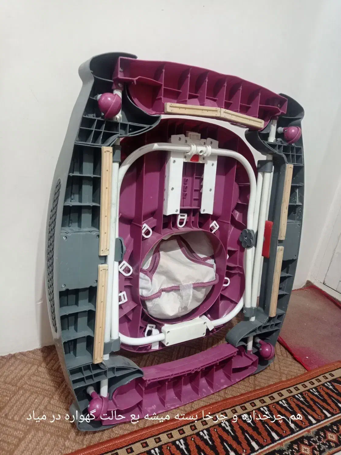 تخت تاشو نوزادو روروئک|تخت و صندلی بچه|تهران, امام زاده عبدالله|دیوار