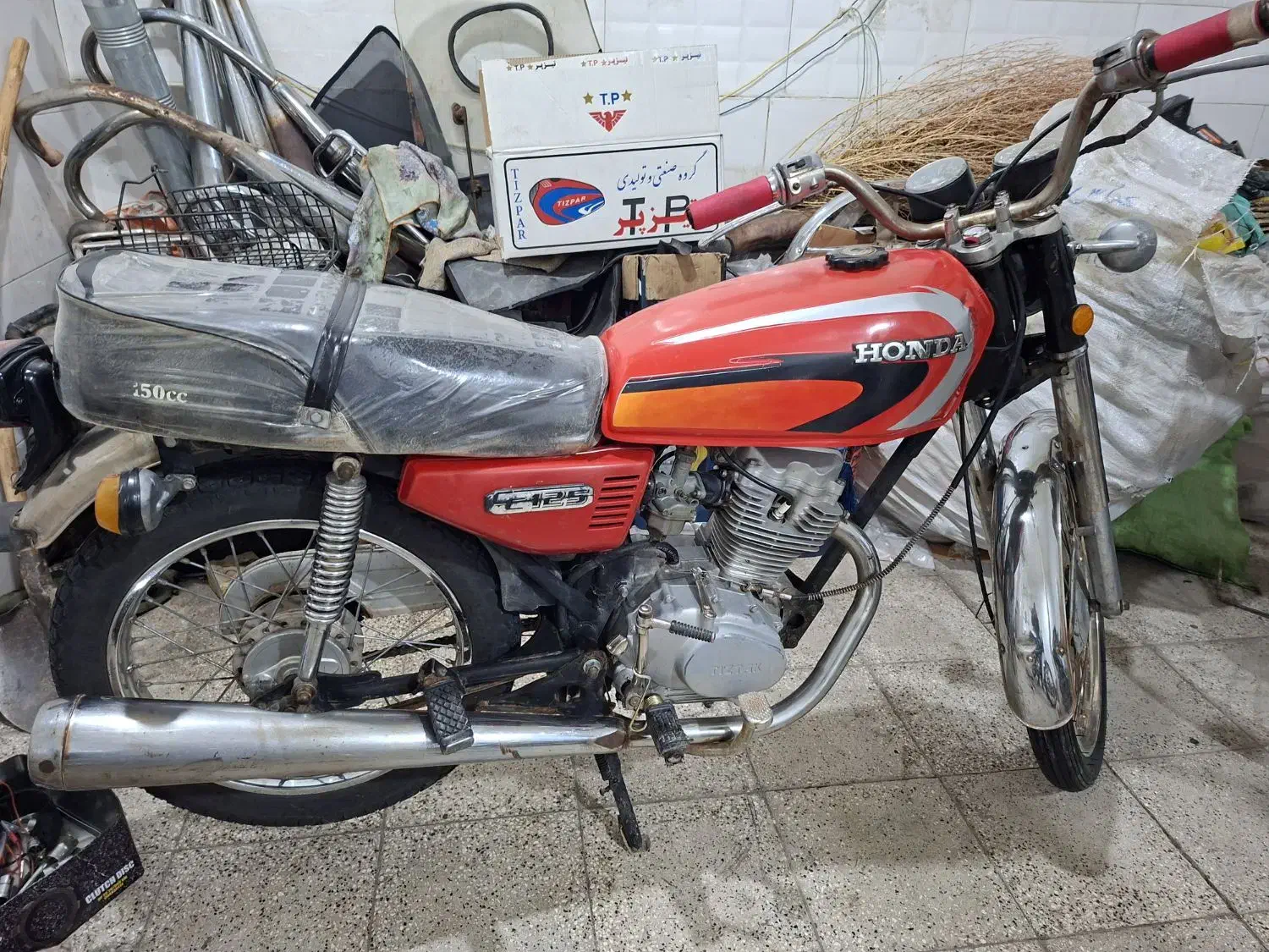 تیزتک ۱۲۵مدل ۸۵ مزایده ای|موتورسیکلت|اسفراین, |دیوار