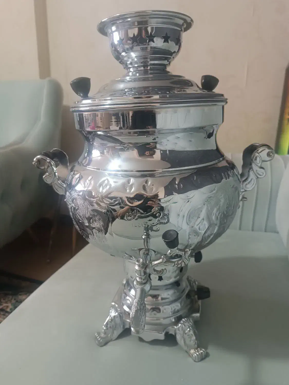 سماوروهمزن وخمیرگیربزرگ|سماور، چای‌ساز، قهوه‌ساز|سنندج, |دیوار