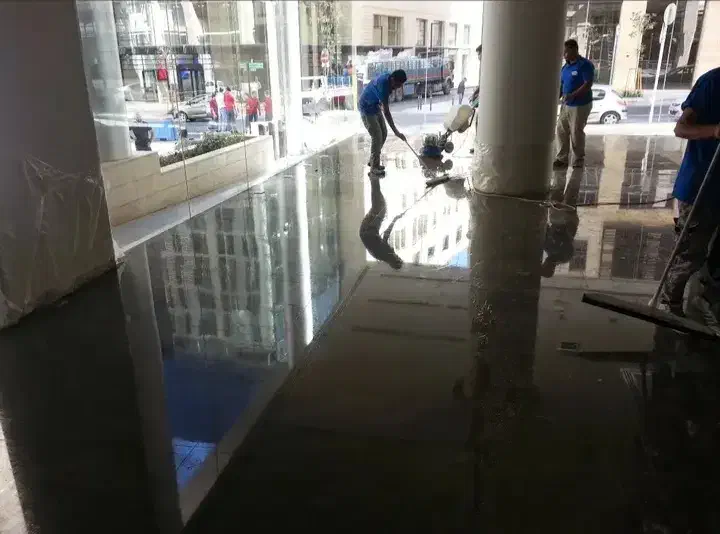 سنگسابی کفسابی موزائیک سرامیک بتن کفساب|خدمات نظافت|میانه, |دیوار