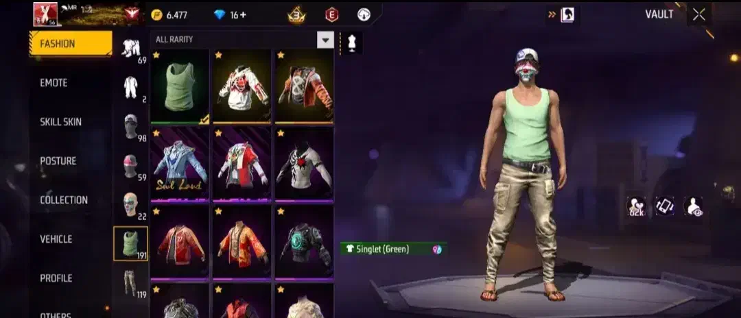 اکانت فری فایر تاقق با بالاتر یا هم سطح|کنسول، بازی ویدئویی و آنلاین|مشهد, پنجتن|دیوار