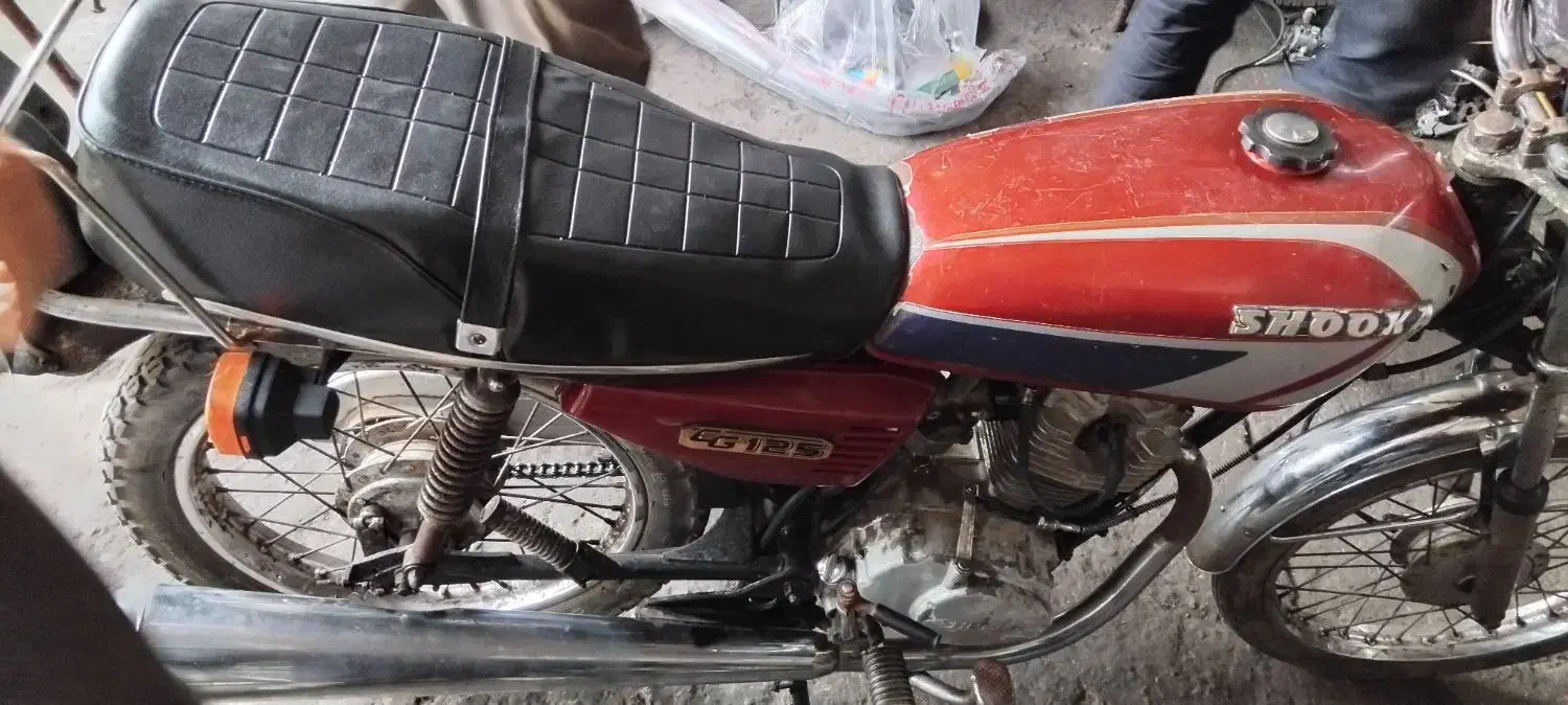 موتور هندا ۱۲۵ پلاک قدیم|موتورسیکلت|رودبنه, |دیوار