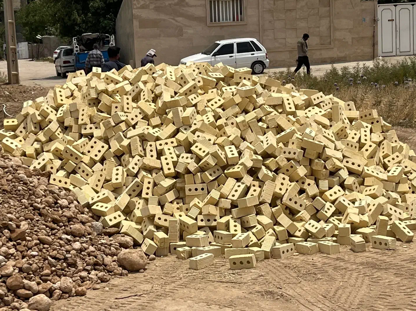 آجر سه گل شیراز|مصالح و تجهیزات ساختمان|شیراز, ابیوردی|دیوار