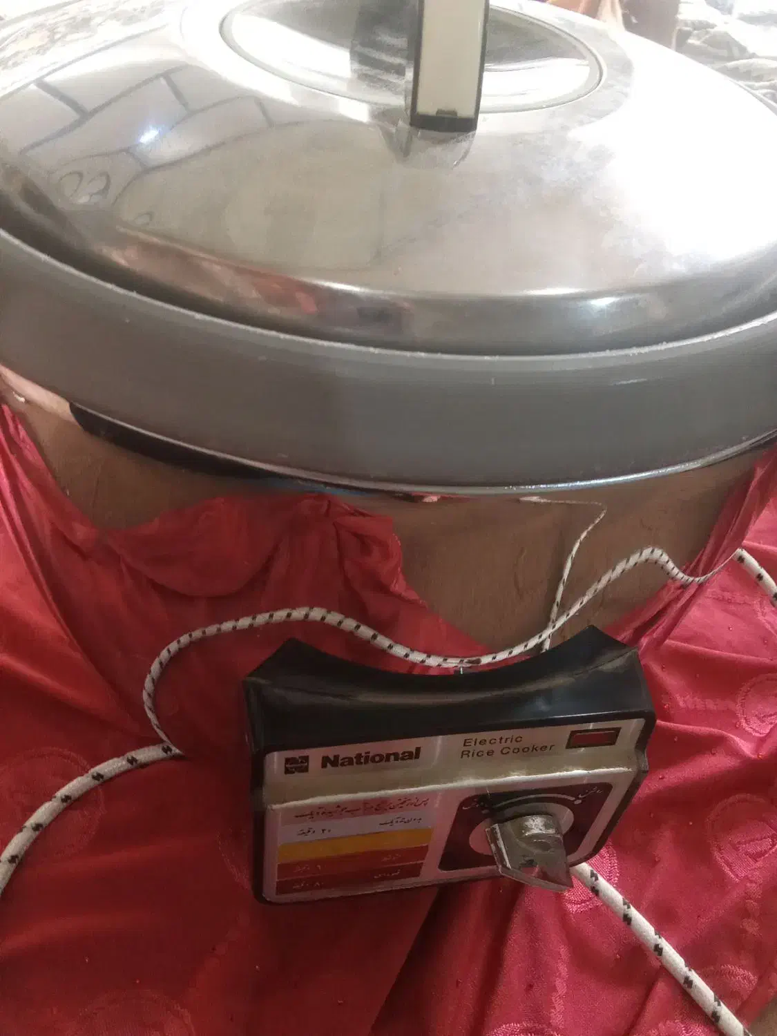 پلوپز ناسیونال ۱۲نفره درحد سالم|اجاق گاز و لوازم برقی پختوپز|قم, نیروگاه|دیوار