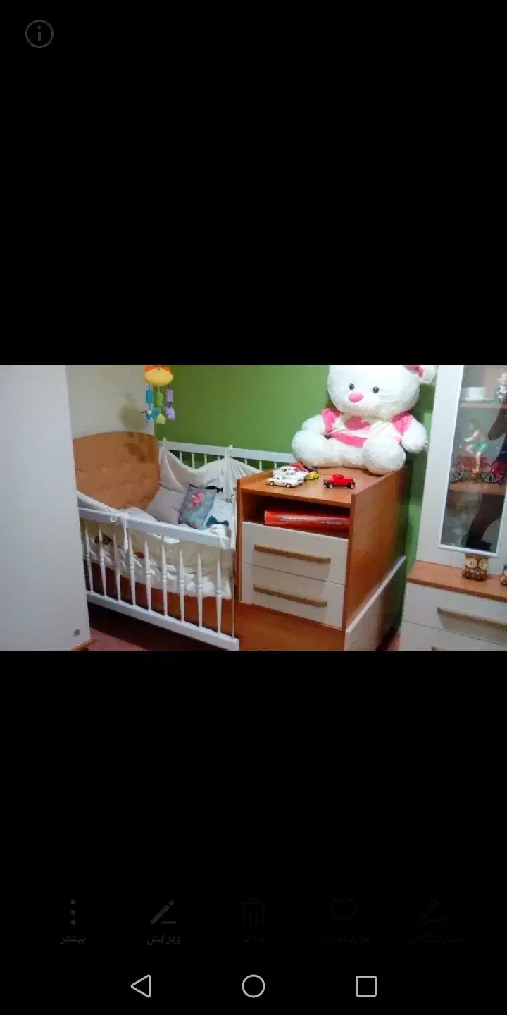 تخت و کمد اپادانا|تخت و سرویس خواب|شهریار, رزکان|دیوار