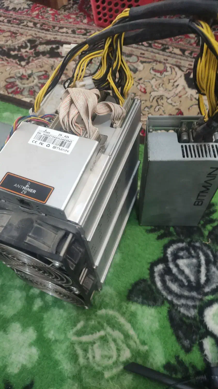 ماینر Antminer X3 220kh و Antminer Z9 50ksol|قطعات و لوازم جانبی رایانه|شیراز, فرهنگ شهر|دیوار