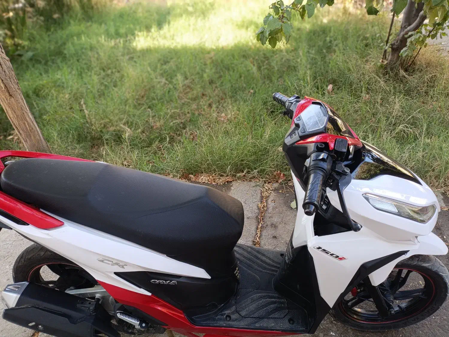 موتور کلیک دلتا 1403|موتورسیکلت|تربت جام, نظامی|دیوار