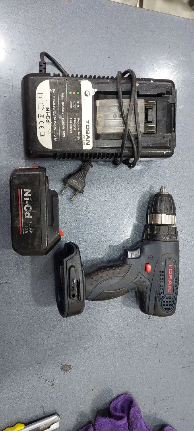 دریل شارژی توسن|ابزارآلات|دهدشت, |دیوار