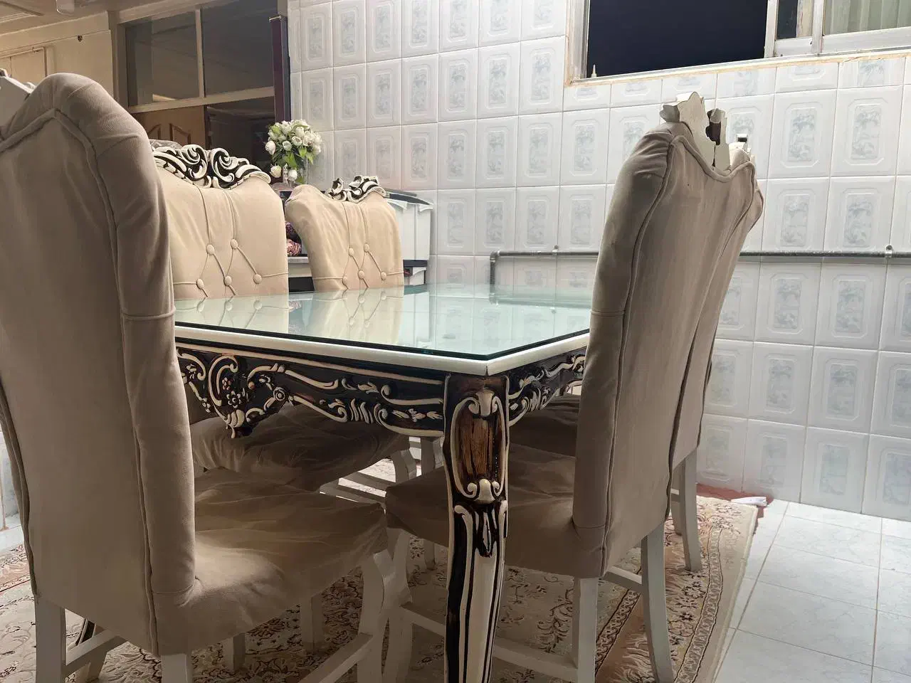 میز نهار خوری|میز و صندلی غذاخوری|مریوان, |دیوار