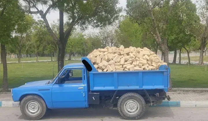 حمل بارماسه ونخاله همراه کارگربانیسان کمپرسی|خدمات حمل و نقل|خرم‌آباد, |دیوار