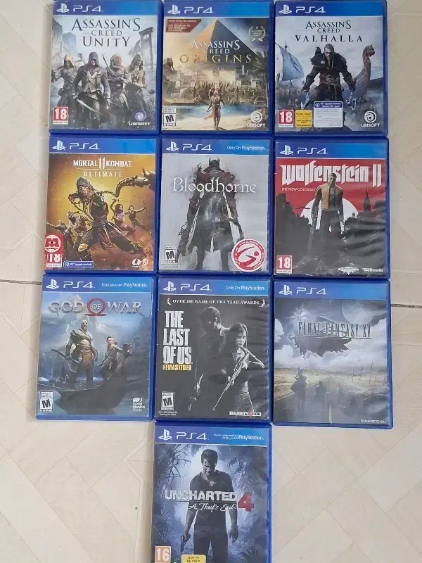 فروش دیسک تمیز PS4|کنسول، بازی ویدئویی و آنلاین|فردیس, شهرک ۱۱۰|دیوار