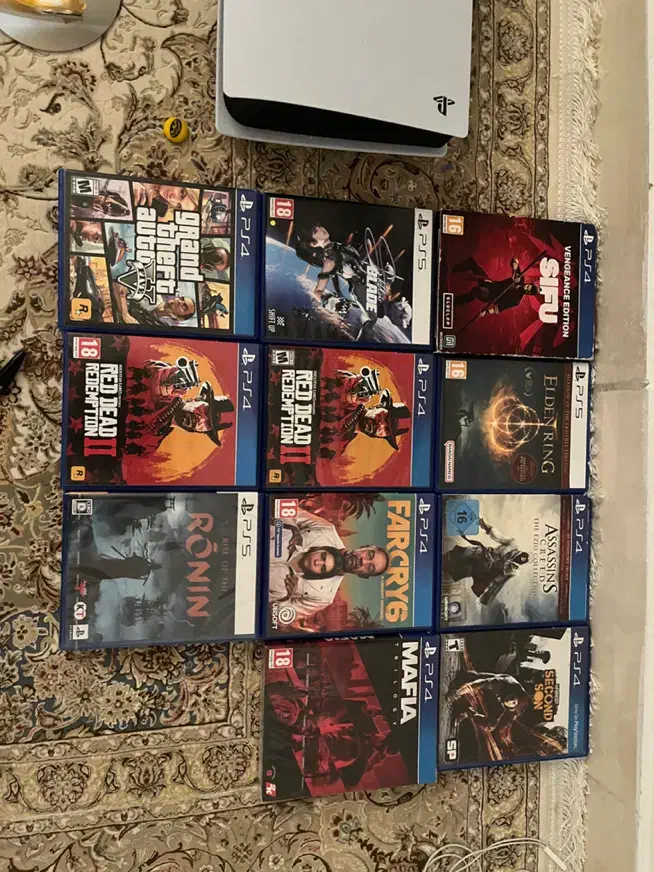 دیسک ps4 و ps5|کنسول، بازی ویدئویی و آنلاین|سنندج, |دیوار