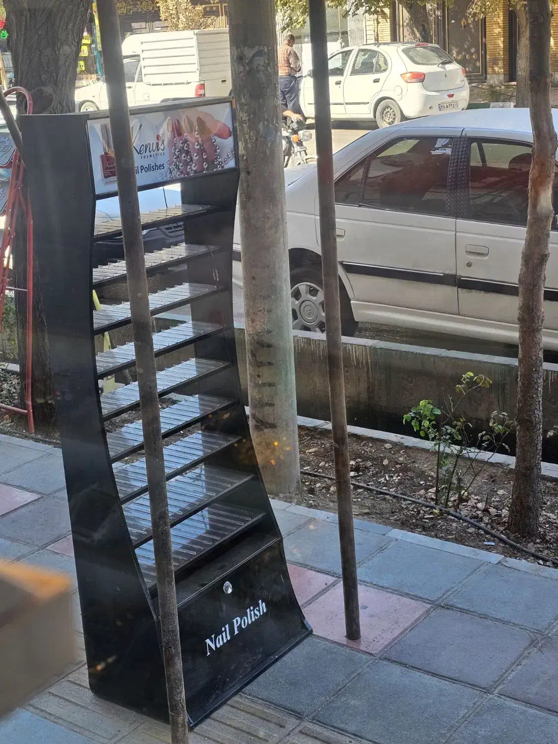 ۳ عدد استند لاک فروشی|فروشگاه و مغازه|قم, چهار امامزاده|دیوار