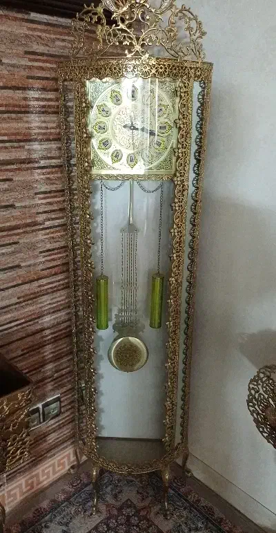 ساعت برنج سالم وتمیز|ساعت دیواری و تزئینی|شهریار, شهریار|دیوار