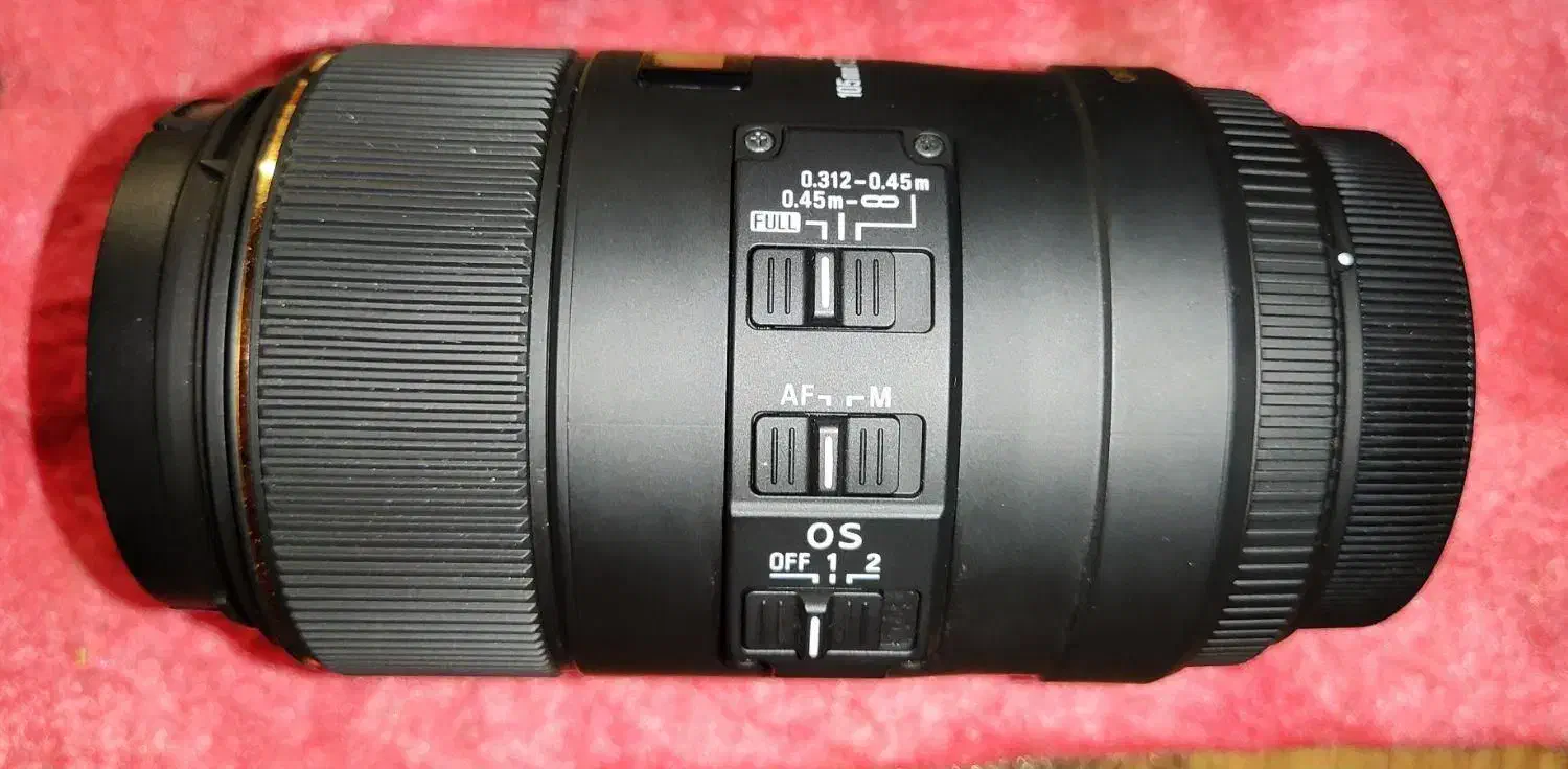 لنز Sigma 105mm F2.8 EX DG MACRO OS|دوربین عکاسی و فیلم‌برداری|تهران, دهکده المپیک|دیوار