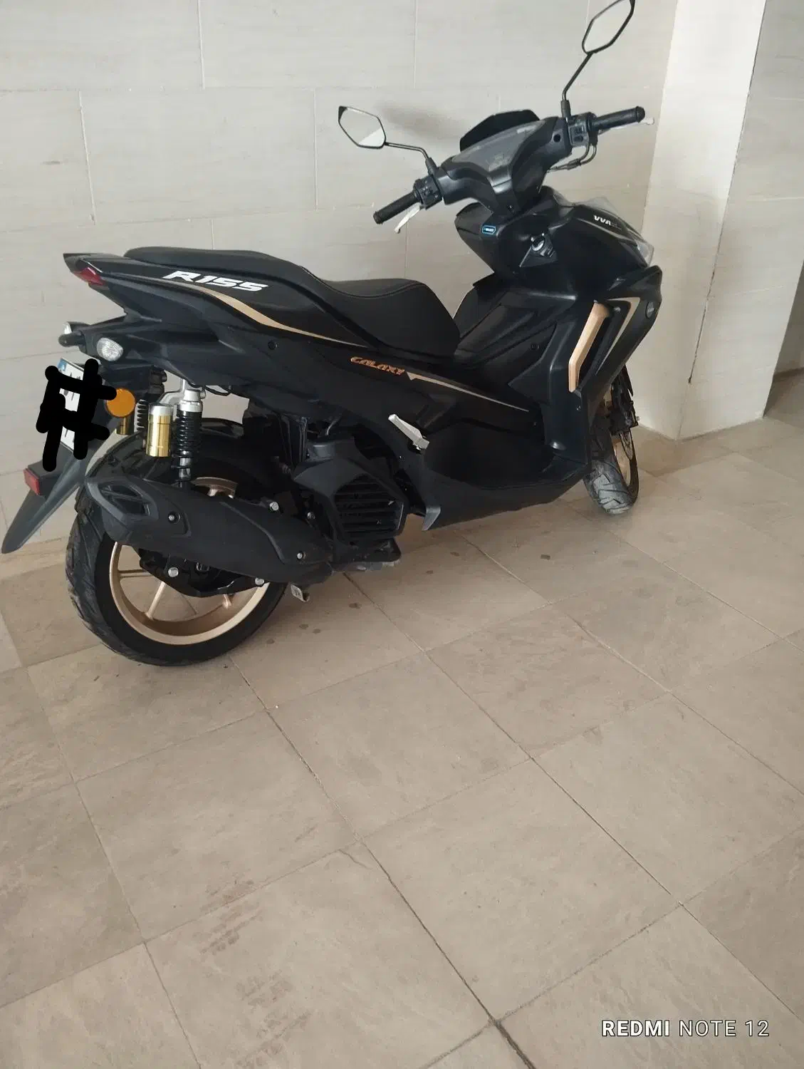 موتور آیروکس نیرو موتور هوا خنک ۴۰۳در حد صفر|موتورسیکلت|خرمآباد, |دیوار