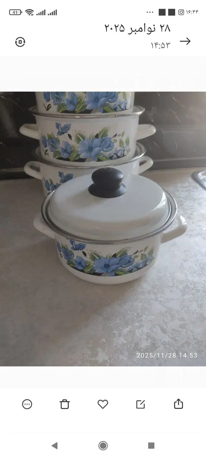 سرویس قابلمه لعابی|ظروف پختوپز|ارومیه, |دیوار